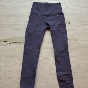 Lululemon Graphite Purple Align Leggings